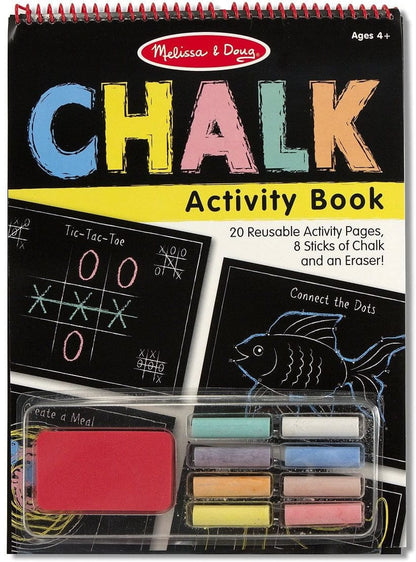 Melissa & Doug Chalk Activity Book - 4503MD