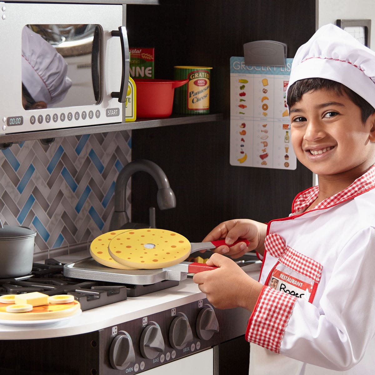 Melissa & Doug Chef's Kitchen - Charcoal - 4010-MD