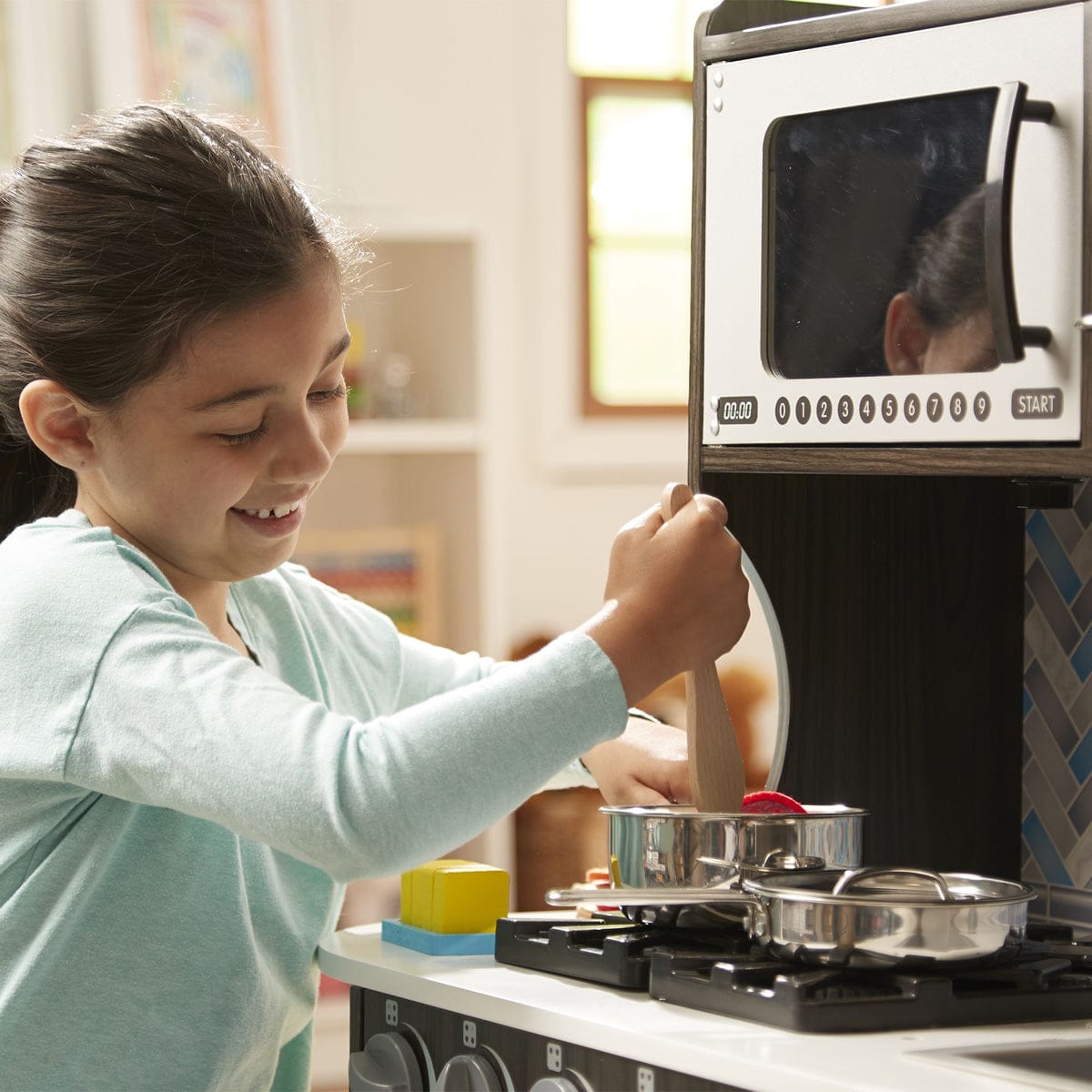 Melissa & Doug Chef's Kitchen - Charcoal - 4010-MD