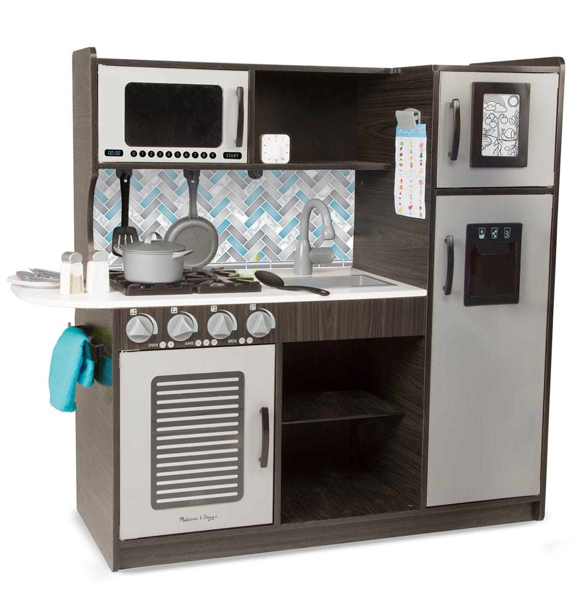 Melissa & Doug Chef's Kitchen - Charcoal - 4010-MD