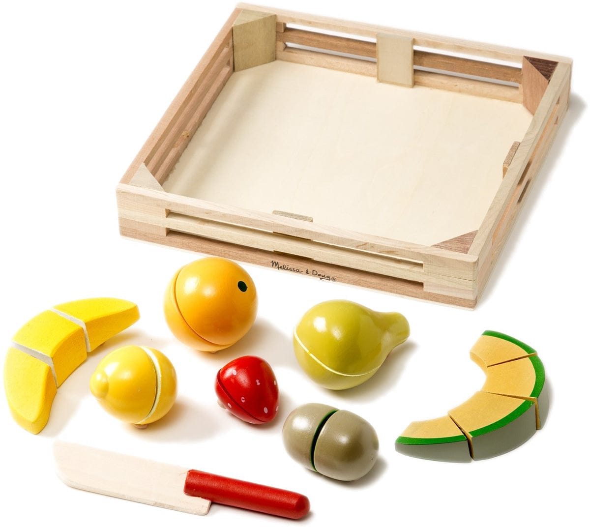 Melissa & Doug Cutting Fruit Crate - 4021-MD