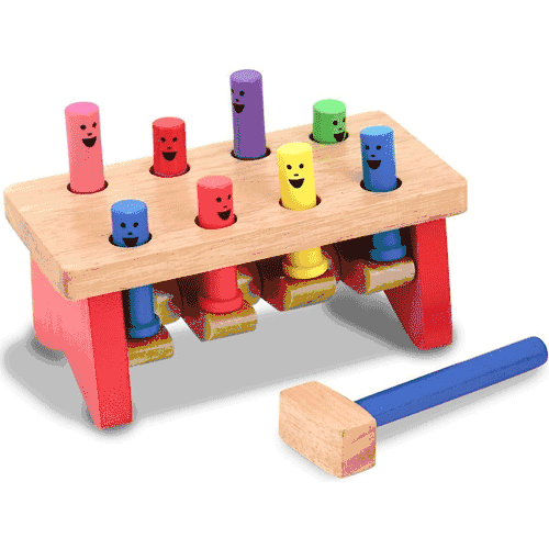 Melissa & Doug Deluxe Pounding Bench