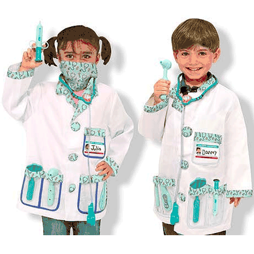 Melissa & Doug Doctor Role Play Costume Set