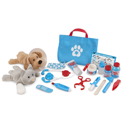 Melissa & Doug Examine & Treat Pet Vet Play Set - 8520-MD