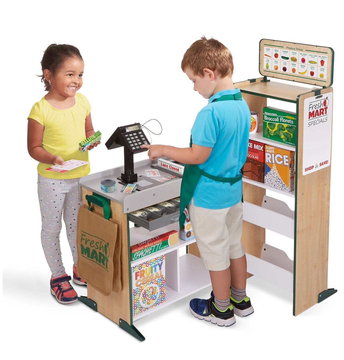 Melissa & Doug Fresh Mart Grocery Store Companion Collection - 5183-MD