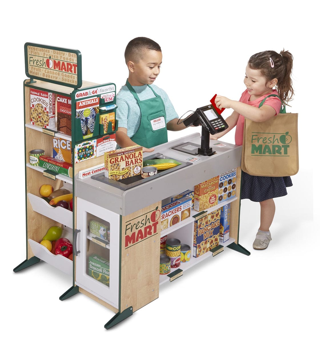 Melissa & Doug Fresh Mart Grocery Store Companion Collection - 5183-MD