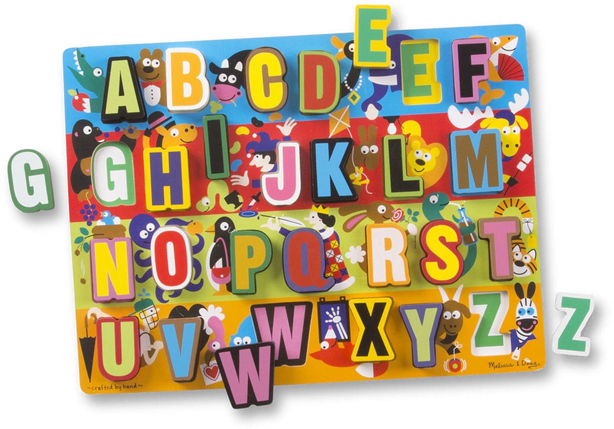 Melissa & Doug Jumbo ABC Chunky Puzzle - 3833-MD