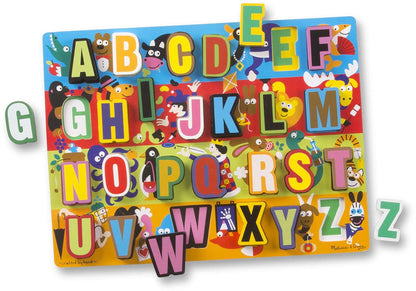 Melissa & Doug Jumbo ABC Chunky Puzzle - 3833-MD