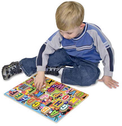 Melissa & Doug Jumbo ABC Chunky Puzzle - 3833-MD