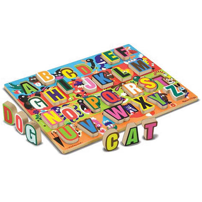 Melissa & Doug Jumbo ABC Chunky Puzzle - 3833-MD