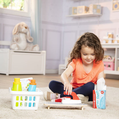 Melissa & Doug Laundry Basket Play Set - 8608
