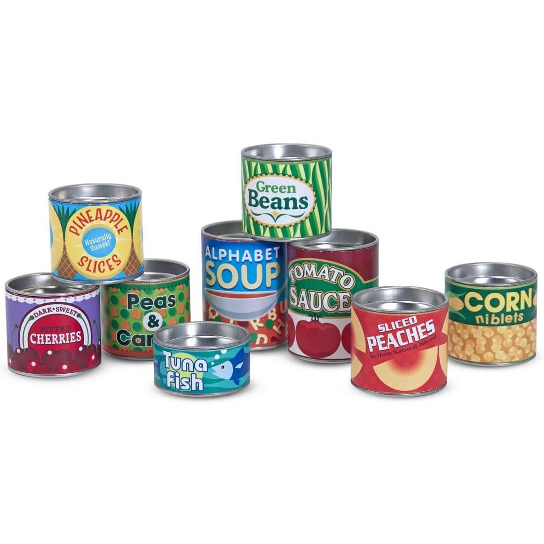 Melissa & Doug Let's Play House - Grocery Cans - 4088