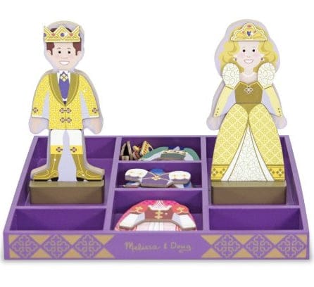 Melissa & Doug Magnetic Dress-Up - Prince & Princess - 3548