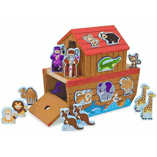 Melissa & Doug Noah's Ark Shape Sorter - 3786