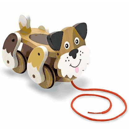 Melissa & Doug Playful Puppy Pull Toy - 3028