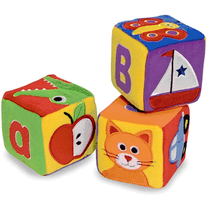 Melissa & Doug Plush ABC Blocks