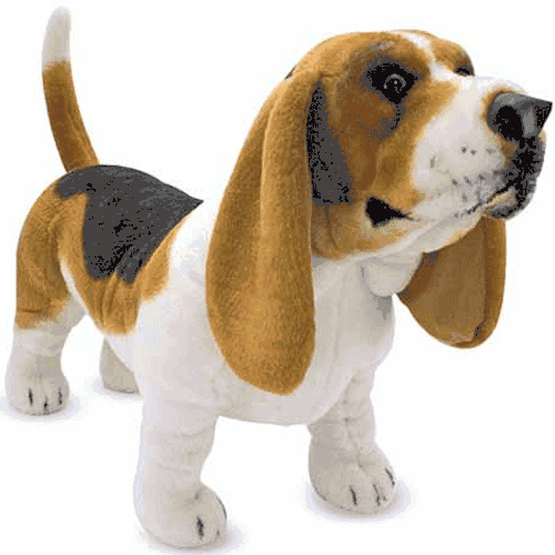 Melissa & Doug Plush Basset Hound