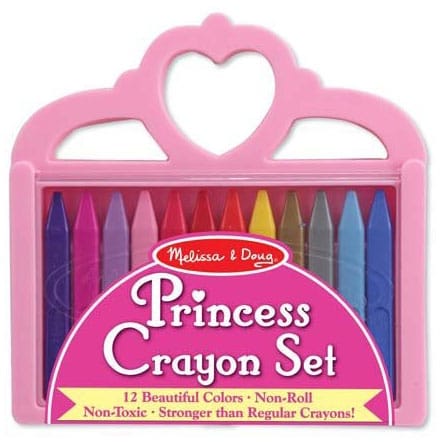 Melissa & Doug Princess Crayon Set - 4155