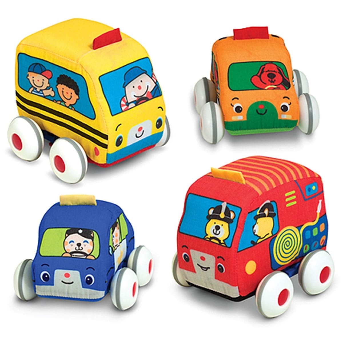 Melissa & Doug Pull Back Vehicles - 9168-MD