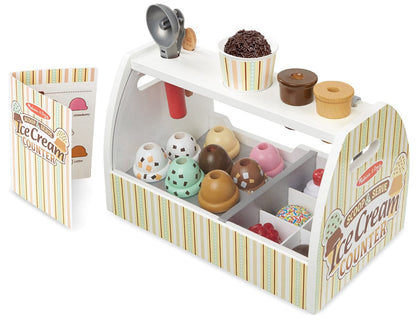 Melissa & Doug Scoop & Serve Ice Cream Counter - 9286