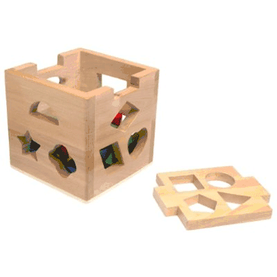 Melissa & Doug Shape Sorting Cube - 575-MD