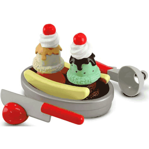 Melissa & Doug Slice & Scoop Sundae Set - 4018