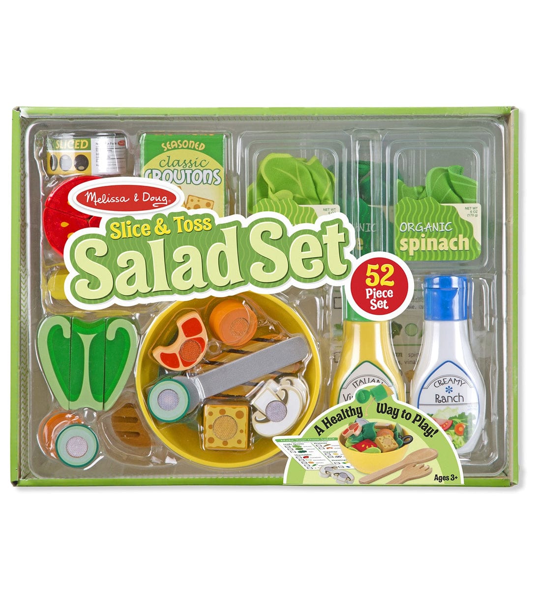 Melissa & Doug Slice & Toss Salad Set - 9310-MD