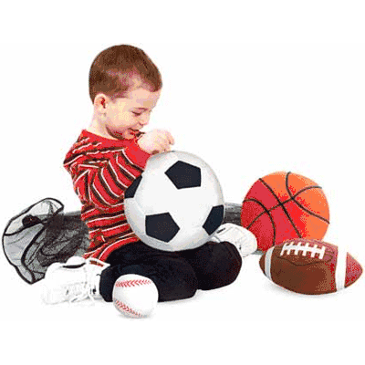 Melissa & Doug Sports Throw Pillows - 2179