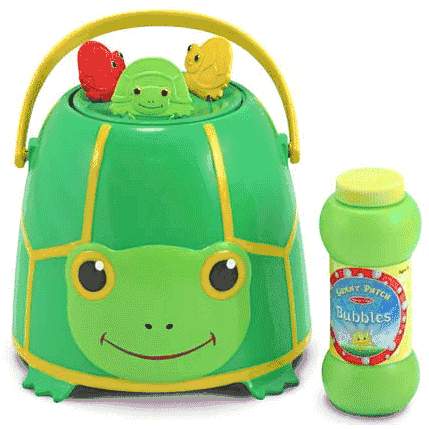 Melissa & Doug Tootle Turtle Bubble Bucket - 6141