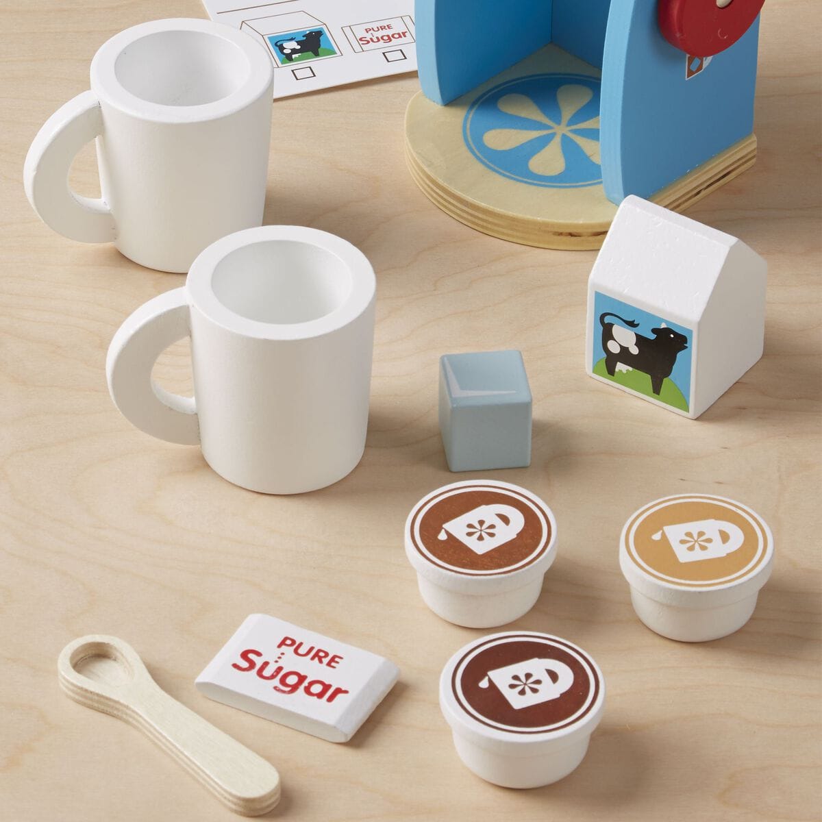 Melissa & Doug Wooden Brew & Serve Coffee Set - 9842
