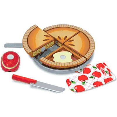 Melissa & Doug Wooden Make & Serve Apple Pie Set - 4027