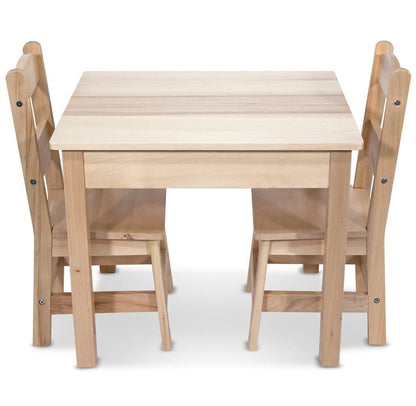 Melissa & Doug Wooden Table & Chairs - 2427-MD