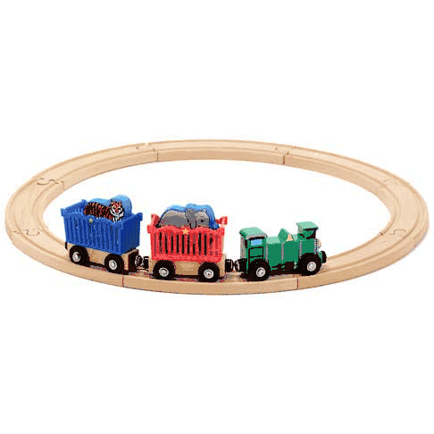 Melissa & Doug Zoo Animal Train Set - 643