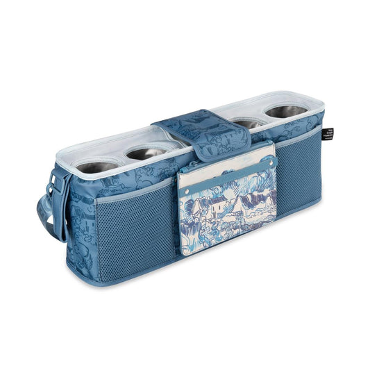 WonderFold Parent Console With 4 Cupholders - Van Gogh Landscape With Houses - PC04-VGLH