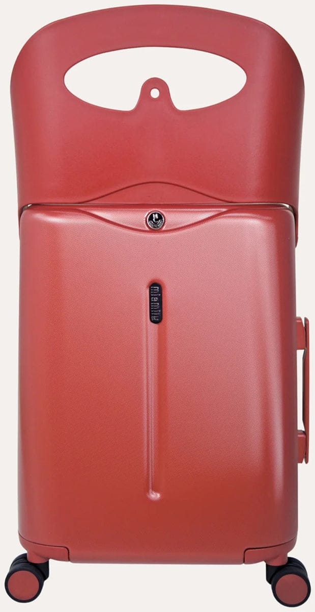 MiaMily Carry On Luggage - Maroon Red - LUG2018RE