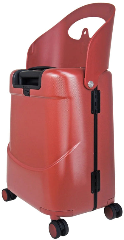 MiaMily Carry On Luggage - Maroon Red - LUG2018RE