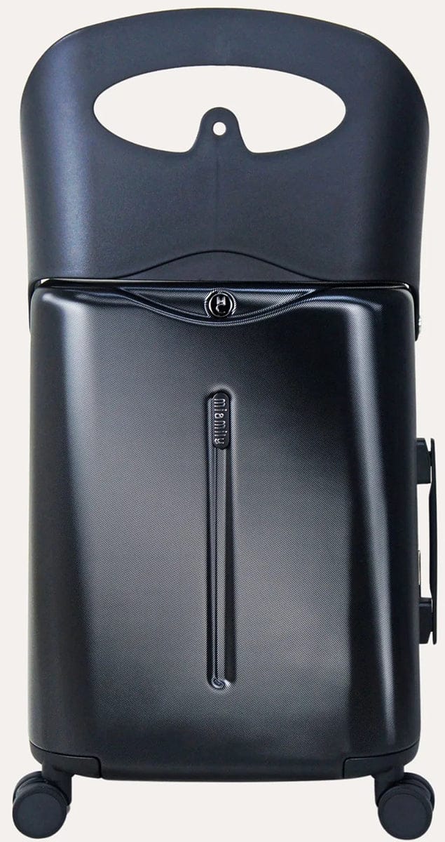 MiaMily Carry On Luggage - Midnight Black - LUG2018MB