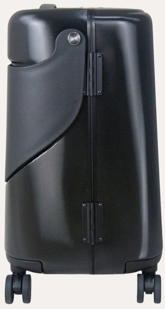 MiaMily Carry On Luggage - Midnight Black - LUG2018MB