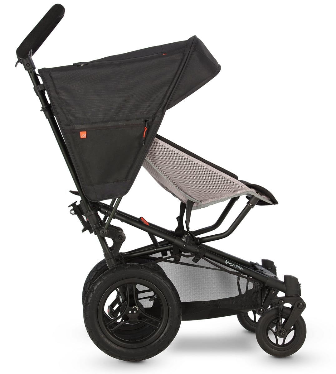 Micralite FastFold Stroller - Black/Black - ML201-00-ML501-BK