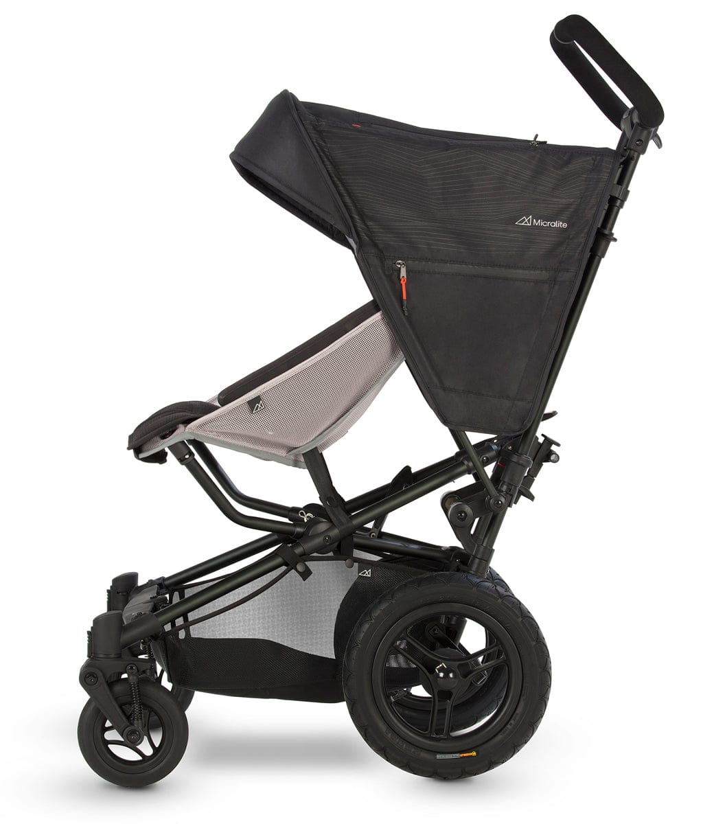 Micralite FastFold Stroller - Black/Black - ML201-00-ML501-BK
