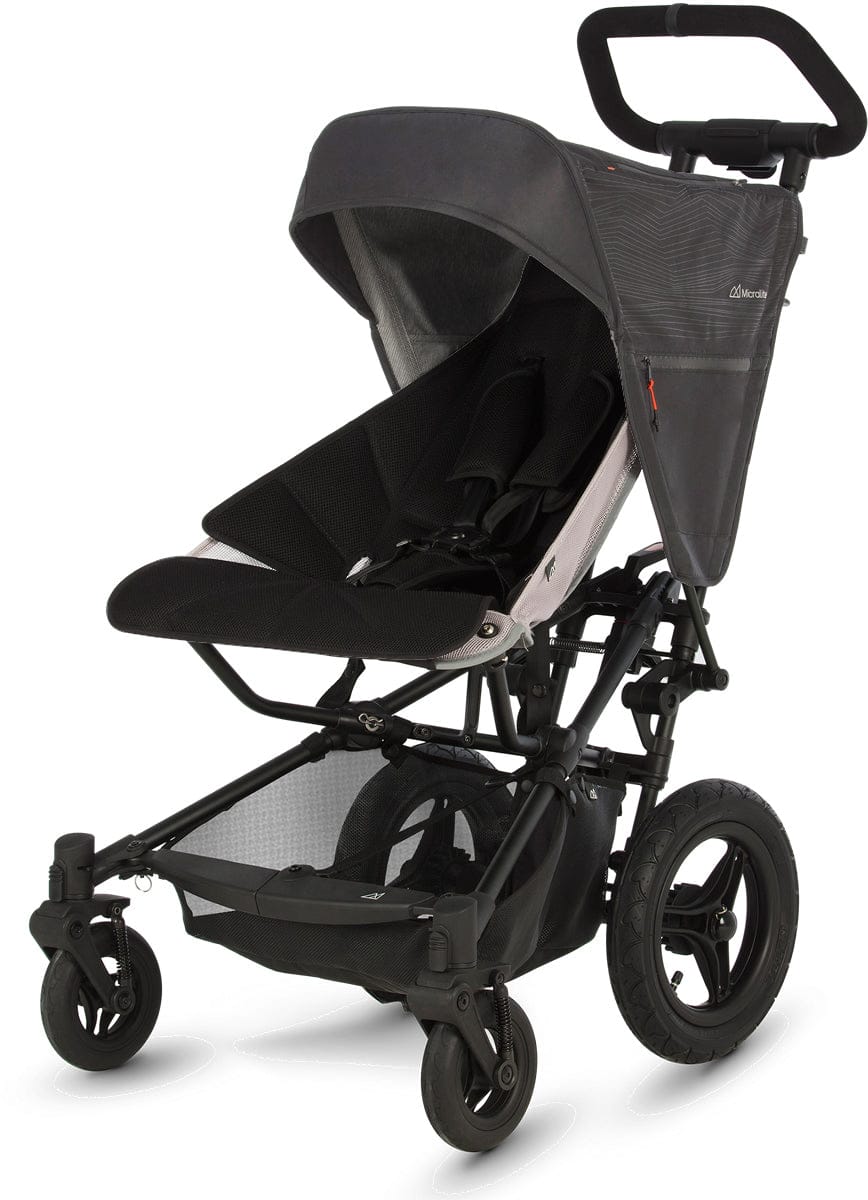 Micralite FastFold Stroller - Black/Black - ML201-00-ML501-BK