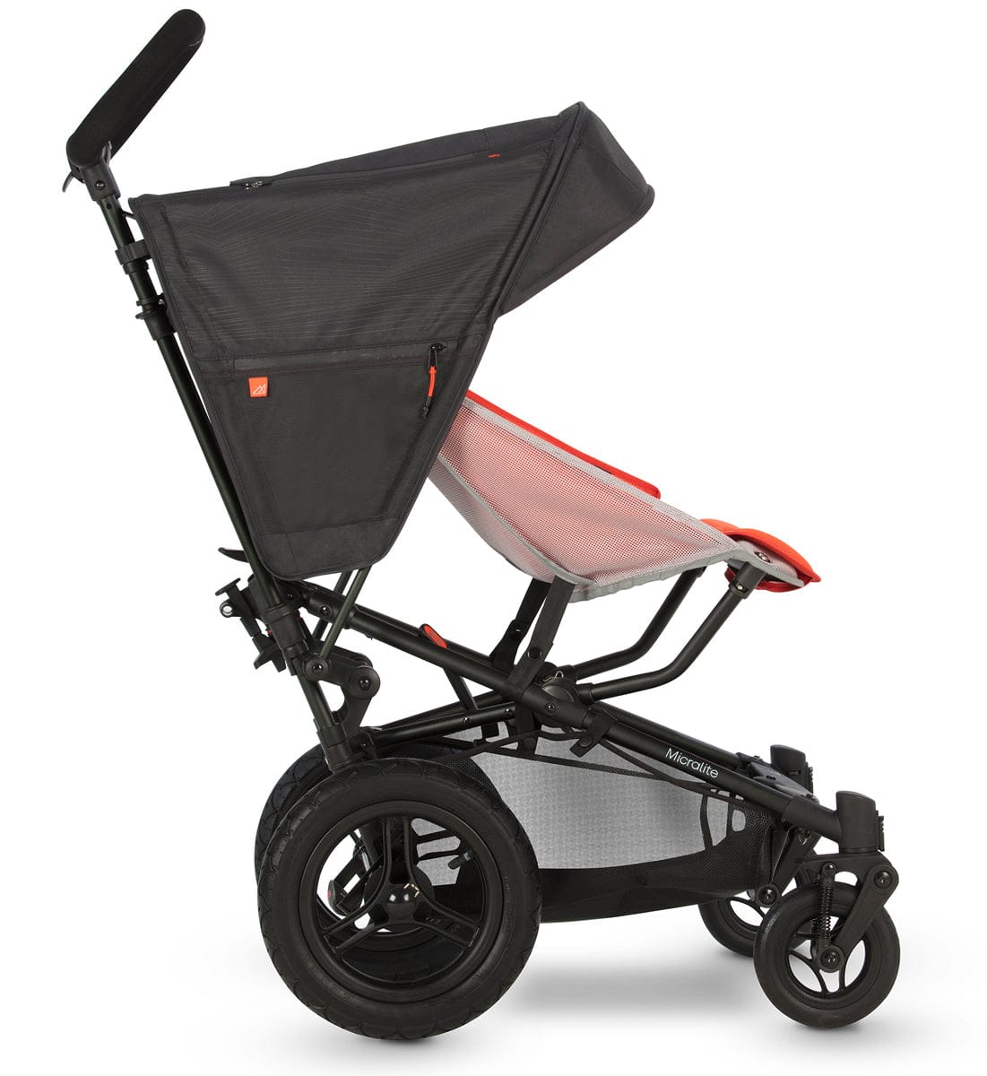 Micralite FastFold Stroller - Black/Flouro - ML201-00-ML510-BF