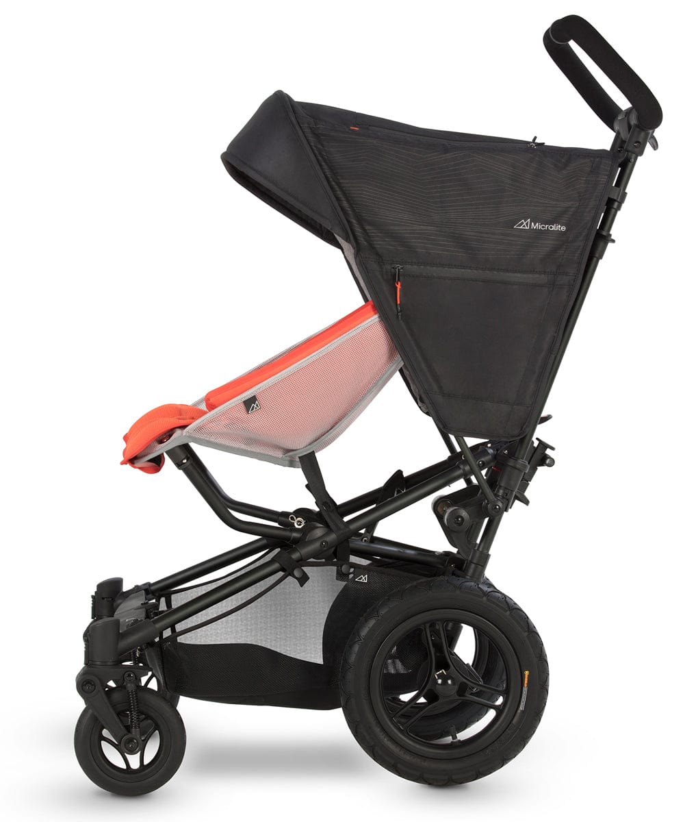 Micralite FastFold Stroller - Black/Flouro - ML201-00-ML510-BF