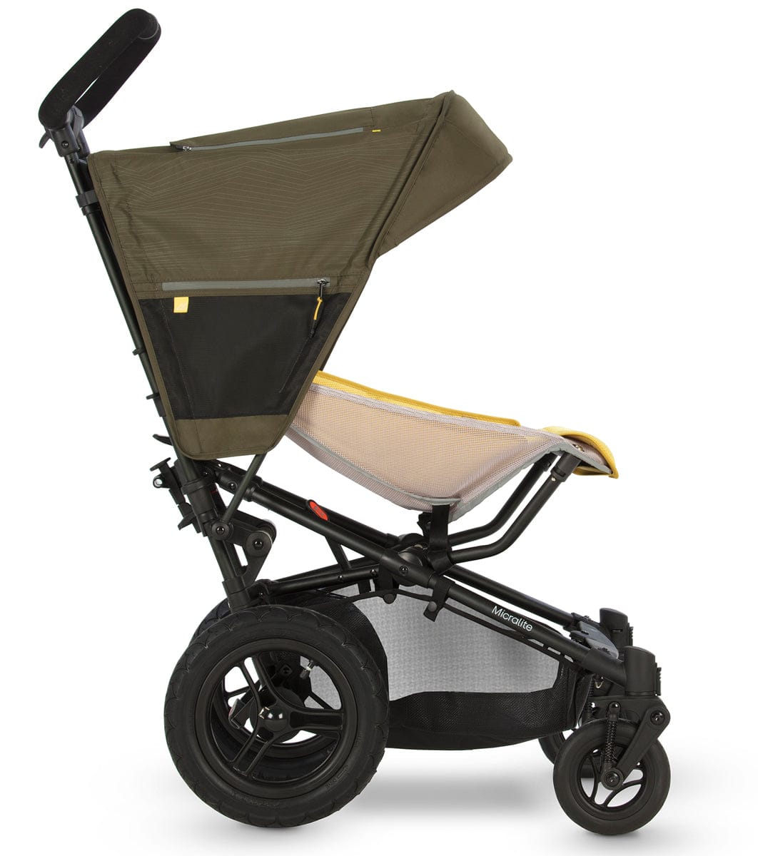 Micralite FastFold Stroller - Khaki/Saffron - ML201-00-ML510-KS