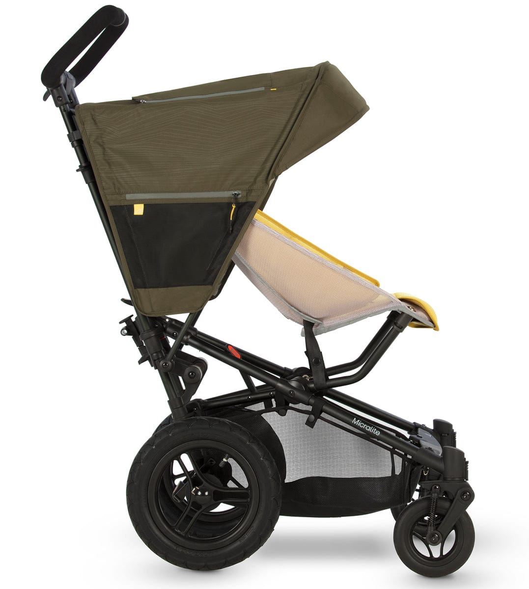 Micralite FastFold Stroller - Khaki/Saffron - ML201-00-ML510-KS