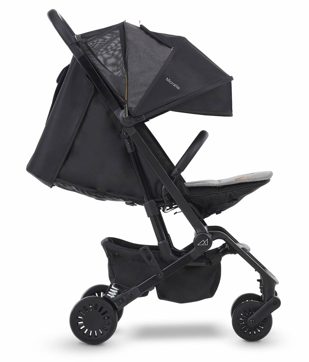 Micralite ProFold Compact Lightweight Stroller in Carbon - ml208-cbus