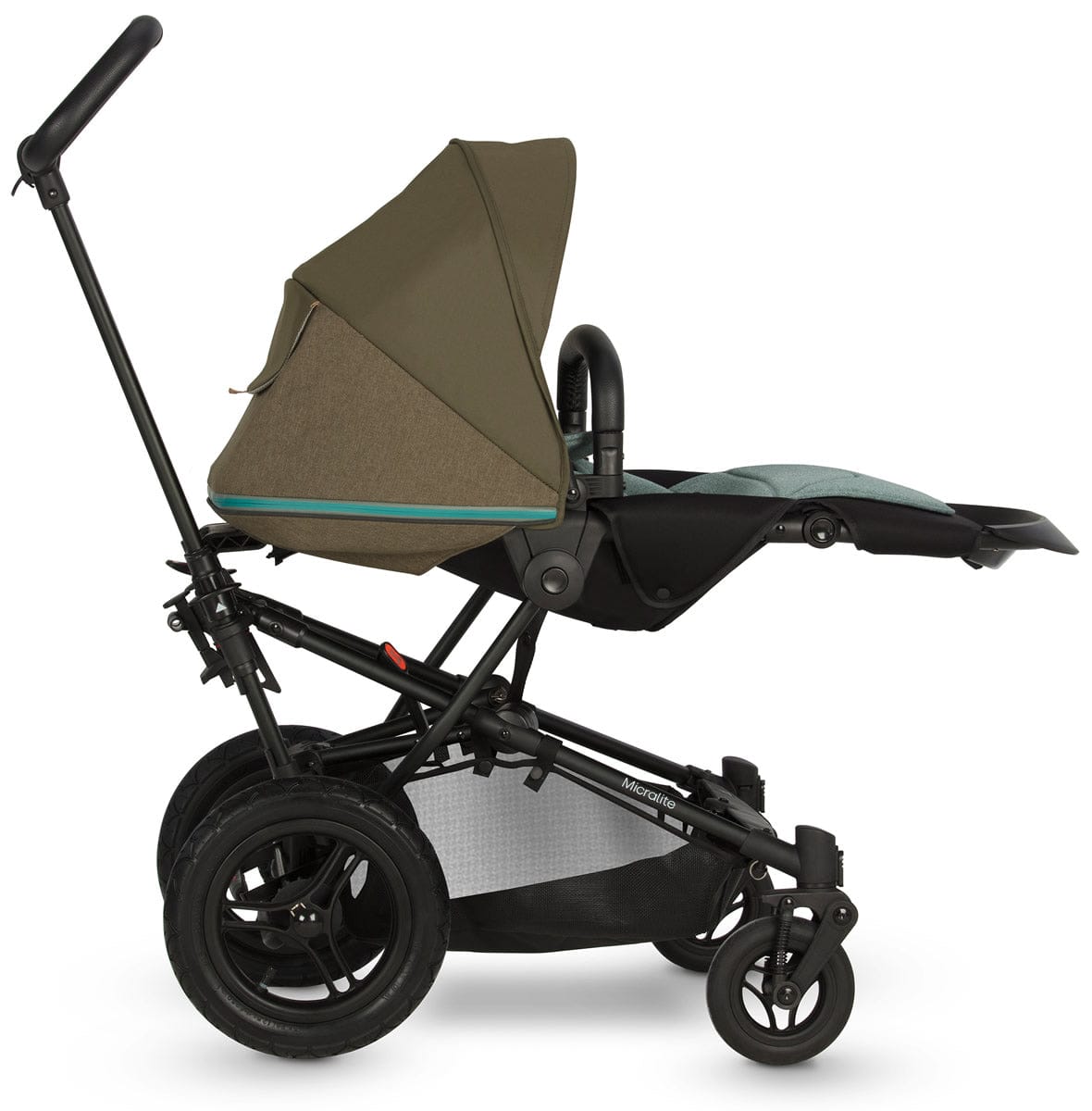 Micralite SmartFold Stroller + Bassinet - Evergreen - ML210-EGUS