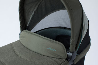 Micralite TwoFold / SmartFold Carry Cot - Evergreen - ML205-EG