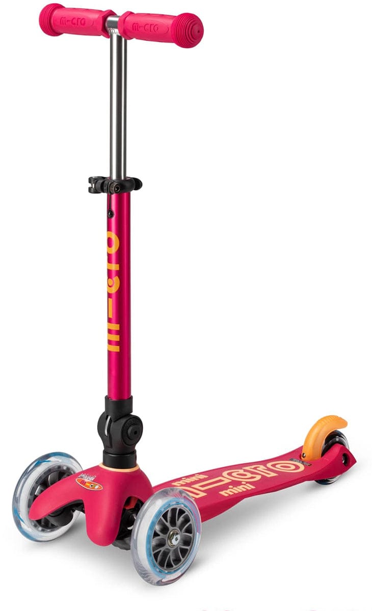 Micro Kickboard Foldable Mini Deluxe - Ruby Red - MMD101