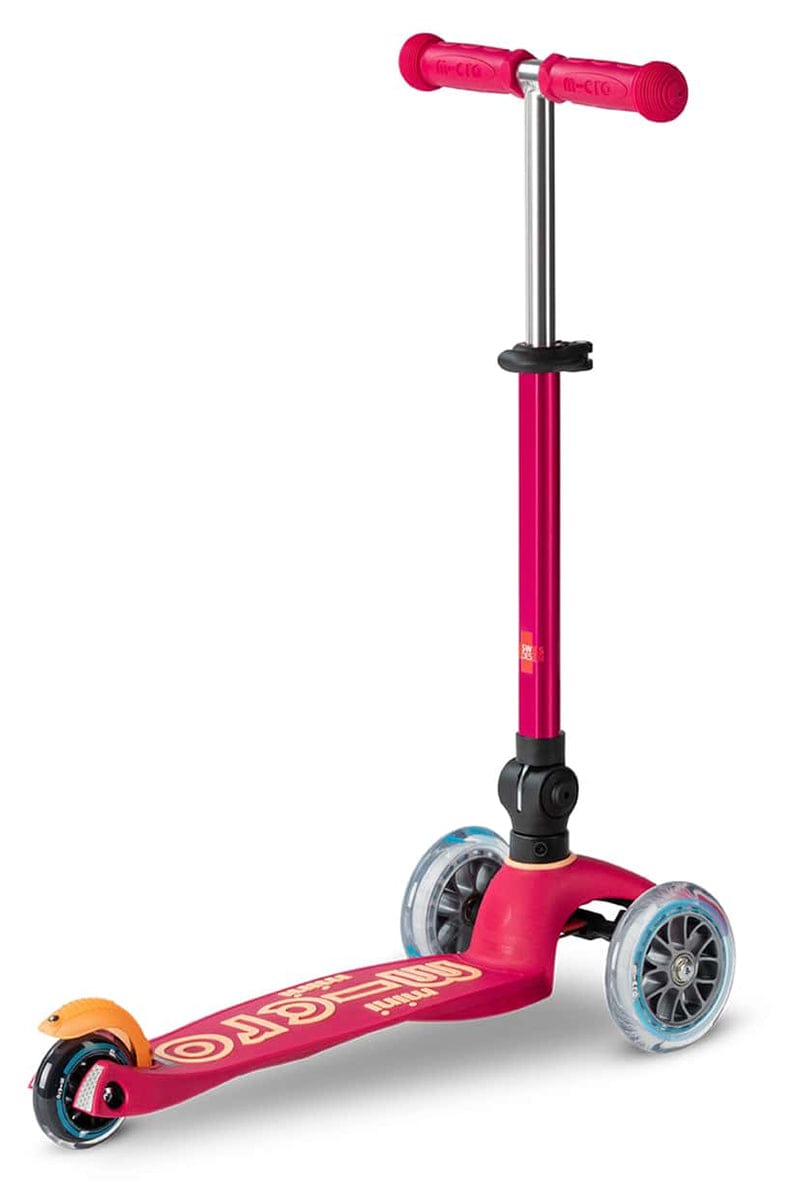 Micro Kickboard Foldable Mini Deluxe - Ruby Red - MMD101